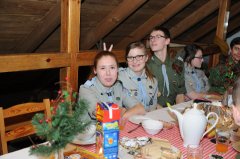 2014-12-19 Wigilijka kadry hufca w Czyżowicach_35